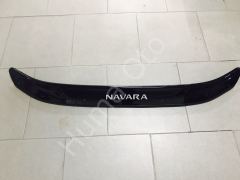 Navara NP300 Bonnet Spoiler Black