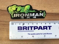 Ironman 4x4 Tampon Plakası Logo