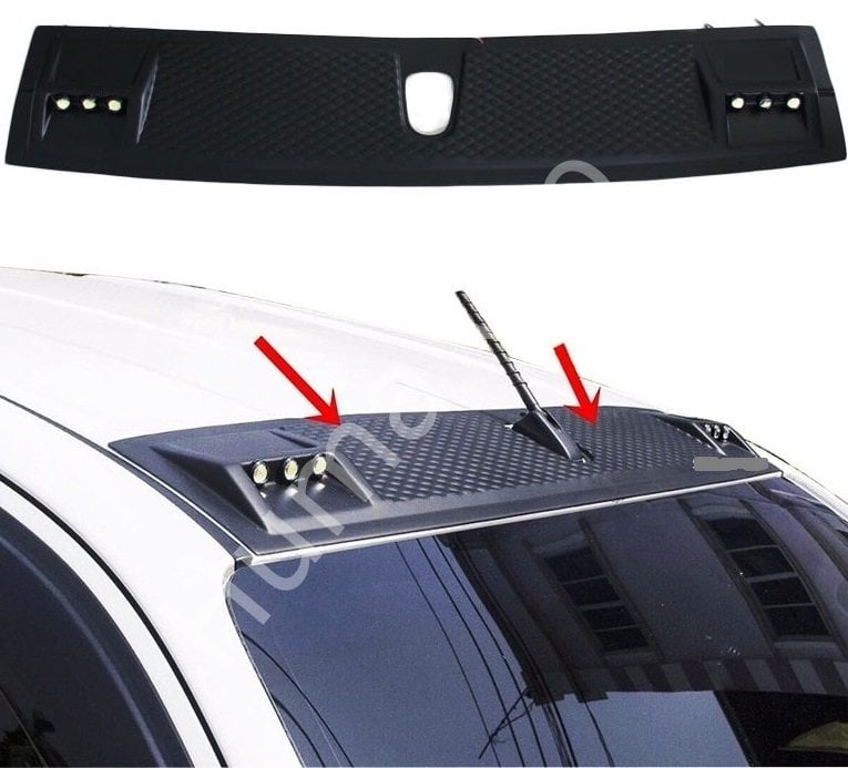 Ford Ranger Ceiling Moonvisor Cap with LED Light