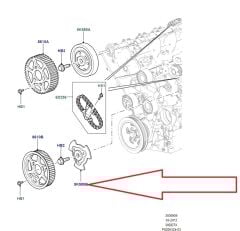 LR120555 Sol Eksantrik Dişli Göbeği Range Rover Discovery
