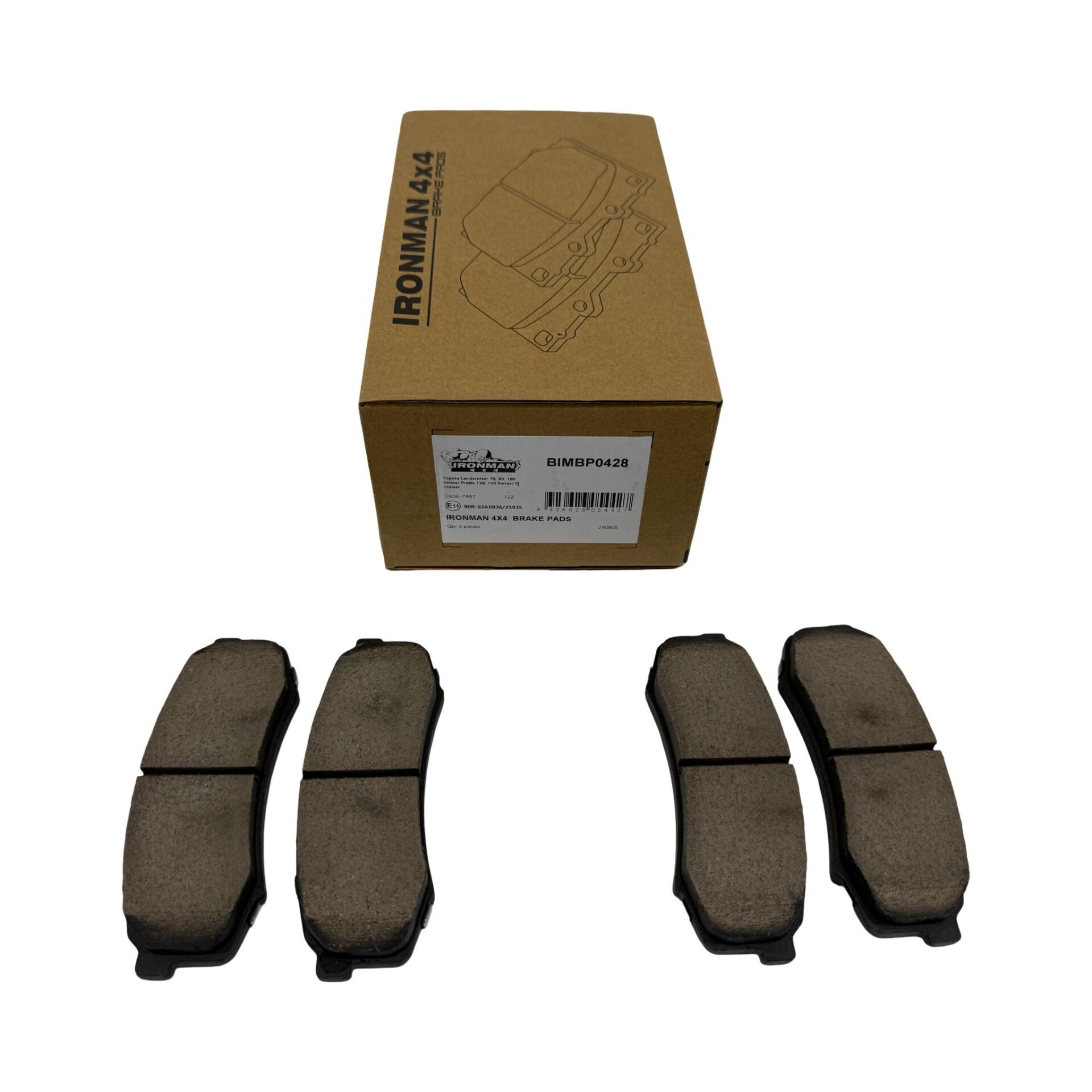 BIMBP0428 Land Cruiser 80 VX80 Kevlar Seramik Arka Fren Balatası
