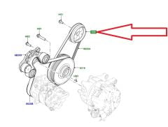 LR115490 J9C16835 Devridaim Kasnağı 2.0 Dizel