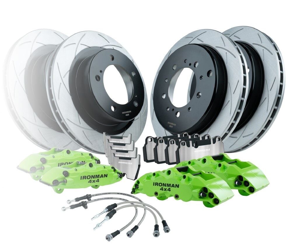 IMEBK25 Toyota Landcruiser LC200 Stage II Rear Big Brake Kit