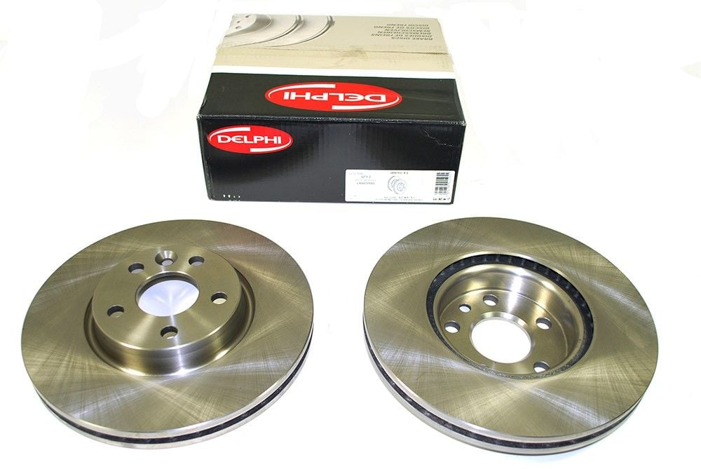 LR007055 Front Brake Disc Delphi Range Rover Evoque Freelander 2