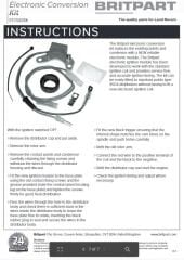 Series Defender 4 Silindir Elektronik Ateşleme Kiti ETC5835K