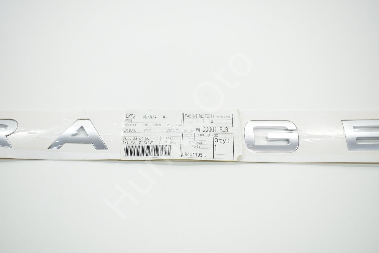Range Rover Arka Yazı LR088864 LR038708 RANGE