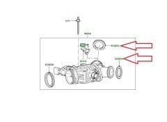 1316152 JD61643 Boğaz Kelebek Contası Britpart