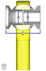 1.0 IN to 3/4 IN Hizalama Spacerı HMS-502
