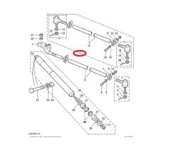 LR041267 QFK500040 NRC9743 Uzun Rot Komple Orijinal Defender