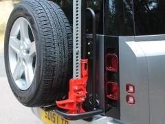 DA3570 Spare Wheel and Hi-Lift Jack Carrier New Defender