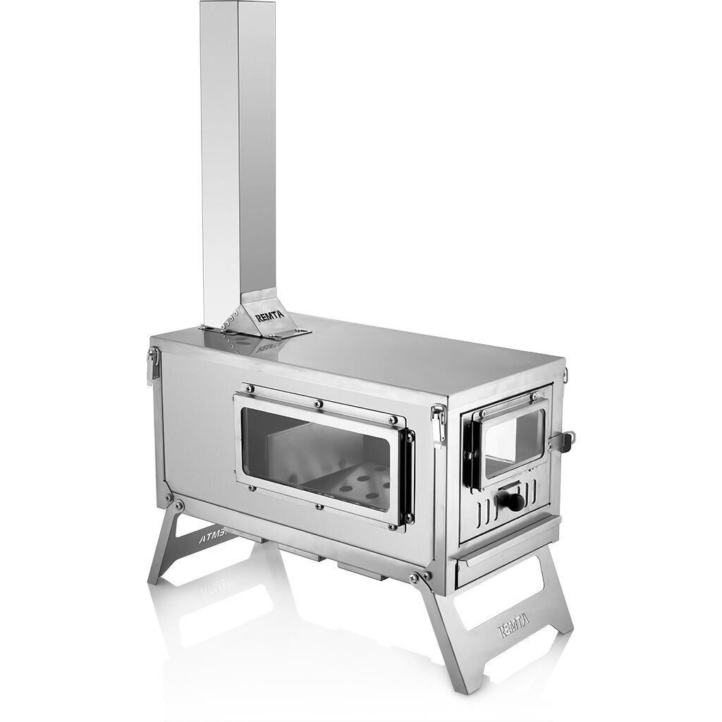 Outdoor Paslanmaz Çelik Çadır ve Kamp Sobası Kuzineli