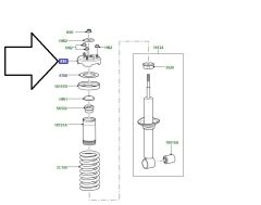 Discovery 3 Front Shock Absorber Mount RNX000014