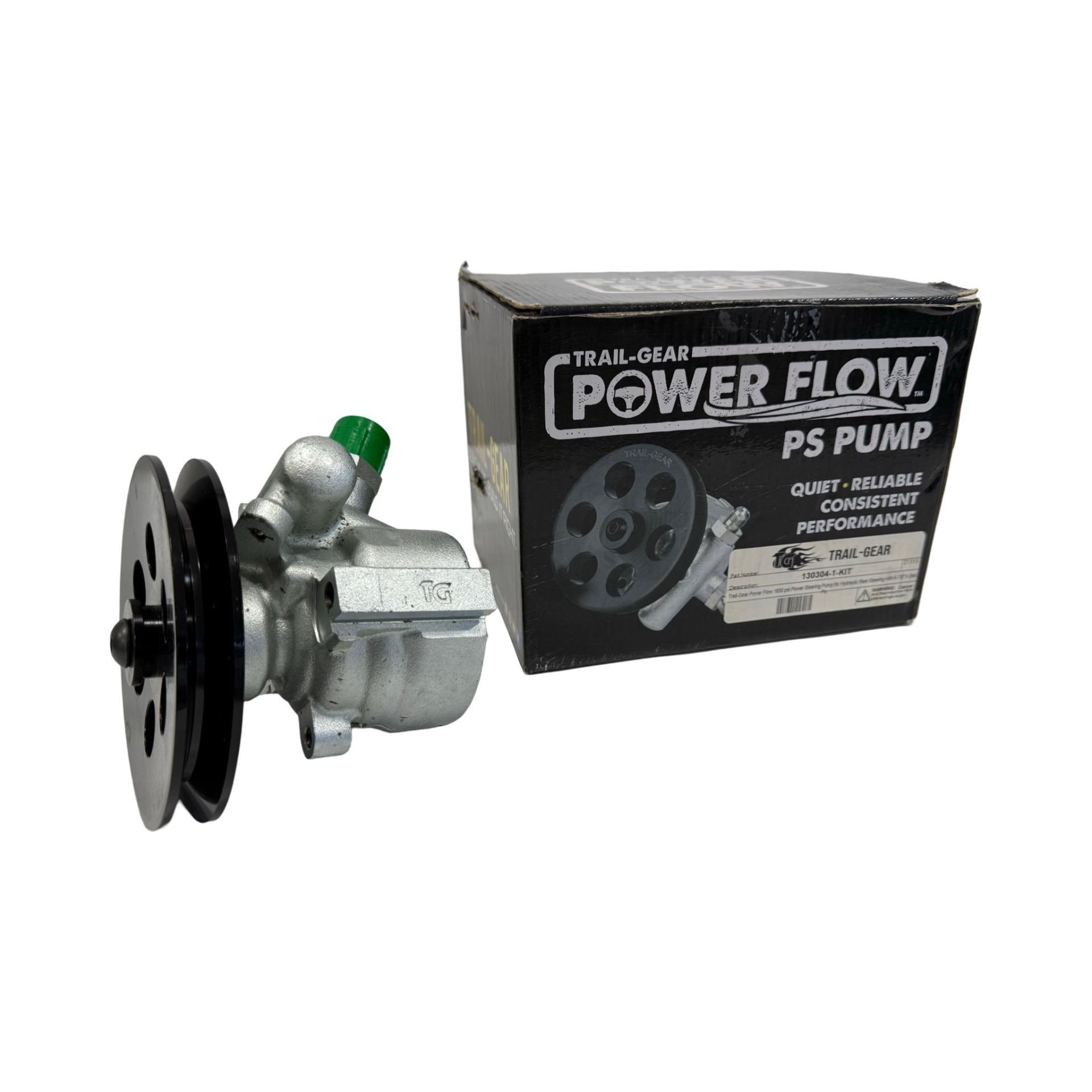 Trail-Gear Power Flow 1650psi Direksiyon Pompası 130304-1-KIT