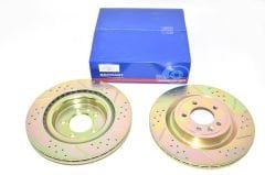 LR189046 LR033302 DA4687 Rear Brake Disc Performance Range Rover