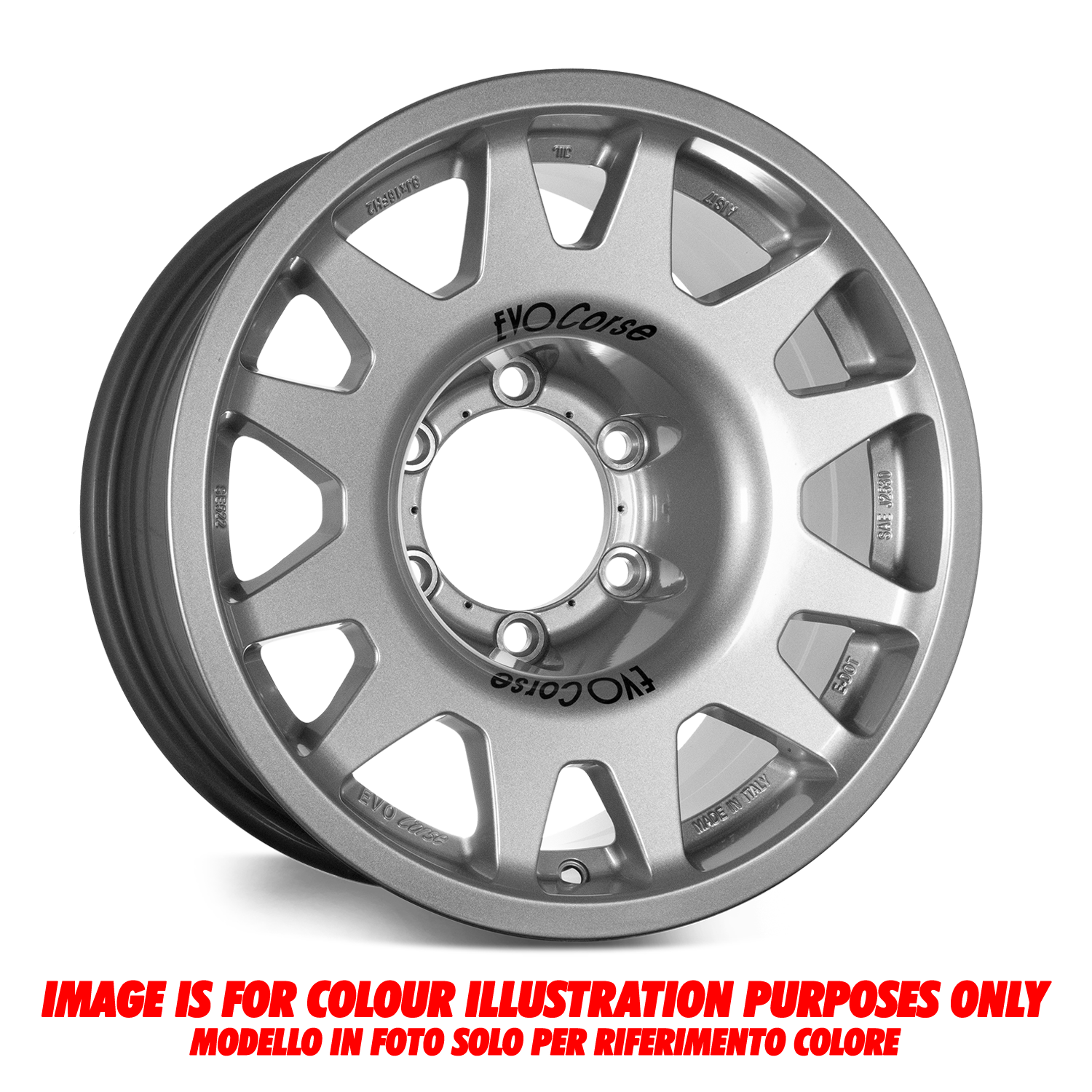 SE382004C031 7x16 Dakar-Zero 6x139.7 Silver Toyota Rim