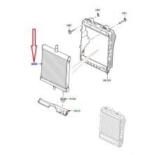 LR181580 LR157034 Ek Yardımcı Radyatör