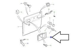 Defender Tutamak Çerçevesi Sol DBP6533PMA