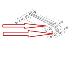 RBX101680-PY Ön Kol Burcu Takımı Polybush Discovery 2