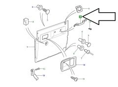 Defender Kapı İç Çekme Kolu YOO451PMA