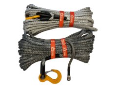 Sentetik Vinç Halatı Gri Kaya Ropes