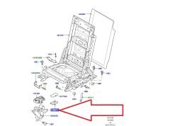 HXG500260PVJ Arka Koltuk Kolu Alt Sağ Discovery 3 4