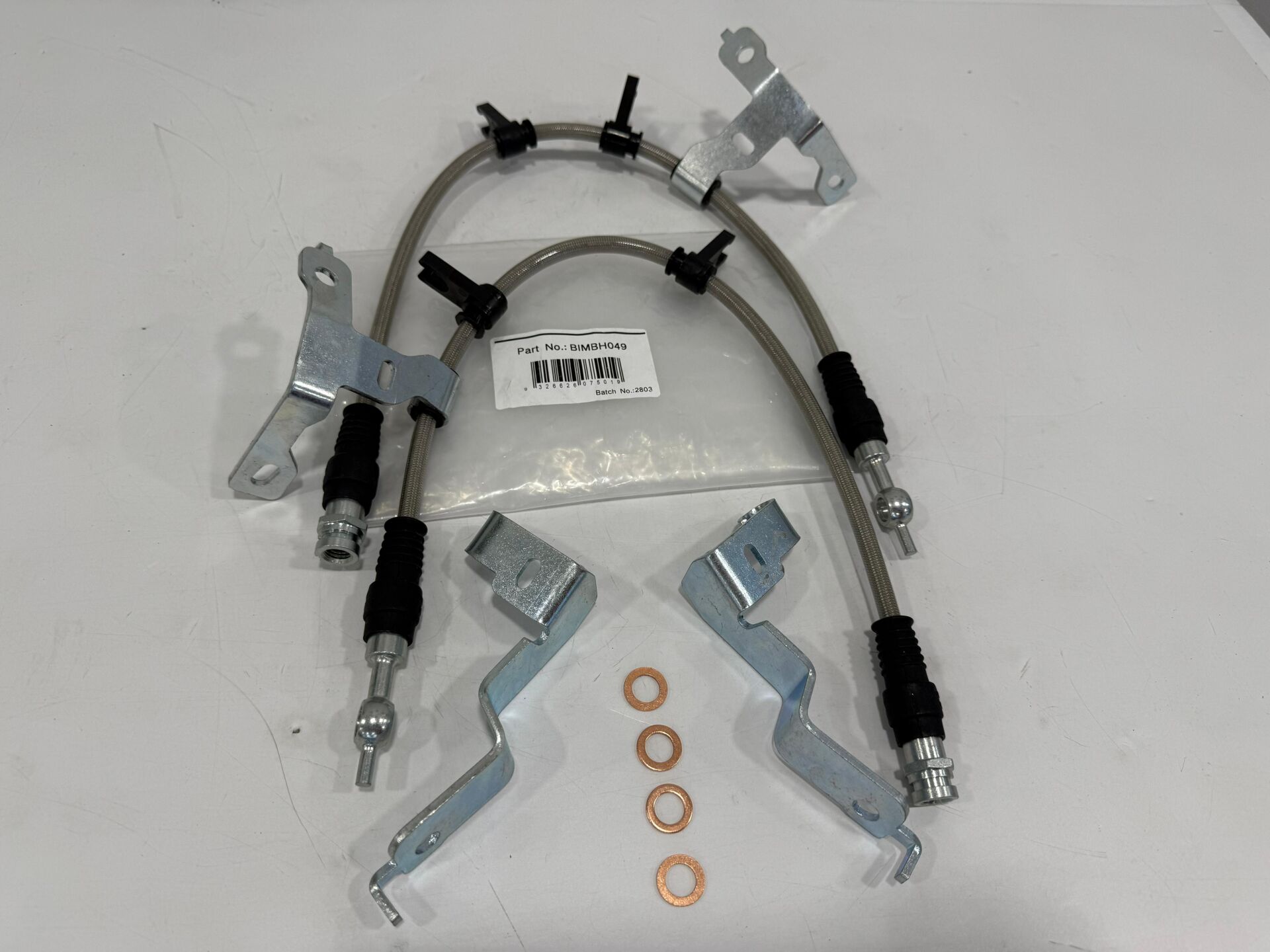 BIMBH049 Ranger Amarok Seviye 2 Ön Büyük Fren Hortum Kiti