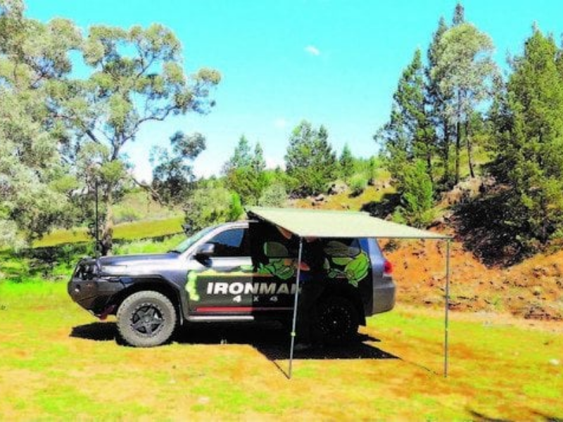 Araç Yanı LED'li Tente 2.5x2.5M IAWNING2.5M