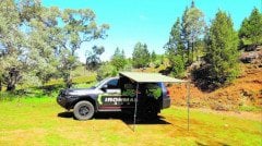 Araç Yanı LED'li Tente 2.5x2.5M IAWNING2.5M