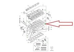 Discovery 2 Defender Td5 Cylinder Head Water Plug 37D2260L