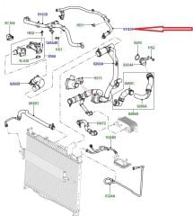 LR064221 LR052796 LR014152 Kalorifer Hortumu