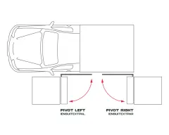 IENSUITEXTPAR Deltawing Anında Oto Kamp Duş Kabini Sağ