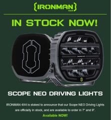 IDL0701CNO 7 inch Scope NEO Uzun Menzilli Sürüş Lambaları