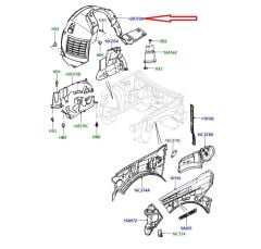 LR019146 Ön Çamurluk Davlumbazı Sağ V8 Dizel Range Rover