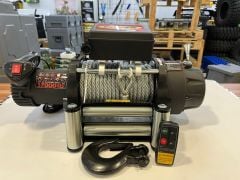 17000 LB 24 Volt Wire Rope Power Winch