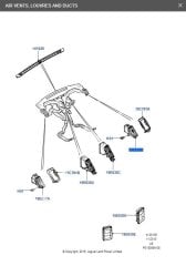 Freelander 2 Kalorifer Izgarası Sağ LR032936