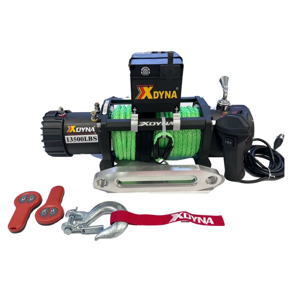 XDYNA 13500 LB VOODOO Sentetik Halatlı Off Road Vinci