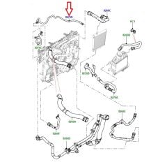 LR128312 Radiator Hose Defender