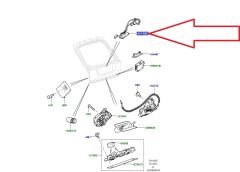 LR079909 Bagaj Açma Anahtarı Range Rover Sport Freelander 2