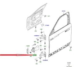 LR091725 T4A3118 Ön Kapı Gergisi Sağ veya Sol