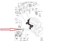 LR105592 Thermostat Housing Gasket Range Rover Discovery