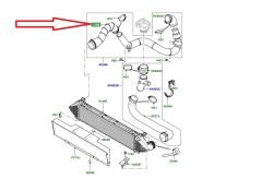 LR024516 Hose Intercooler Range Rover Evoque