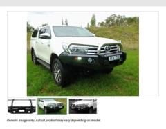 Yeni Hilux Revo Kromaj Vinç Tamponu BBT051