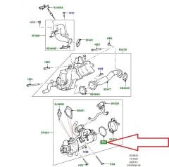 LR078958 T2H14082 EGR Contası 3.0 V6 Dizel Elring