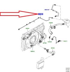 LR163783 LR128178 J9C35076 J9C20104 Hortum Yedek Su Deposu