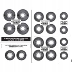 845RT Toyota Land Cruiser 80 serisi VX80 Arka Panhard Burcu