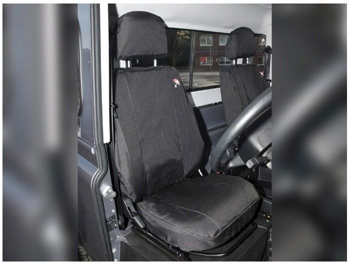 DA2818BLACK Siyah Ön Koltuk Kılıfı Su Geçirmez Defender
