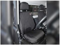 DA2818BLACK Siyah Ön Koltuk Kılıfı Su Geçirmez Defender