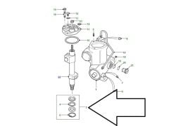 Defender Direksiyon Kutusu Alt Keçe Tamir Takımı STC2848