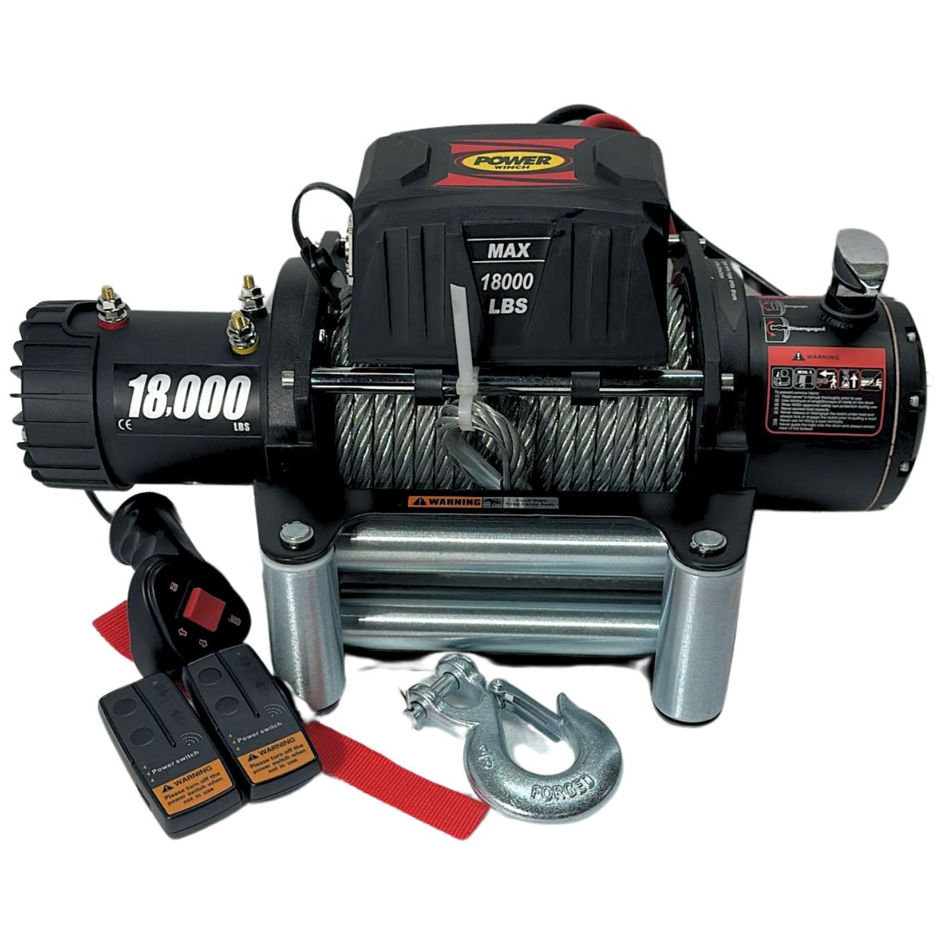 18000 LB Çelik Halatlı Power Vinç