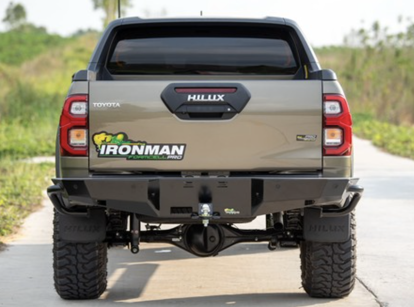 RTB051-SP Hilux Revo Arka Koruma Tampon Çeki Demiri